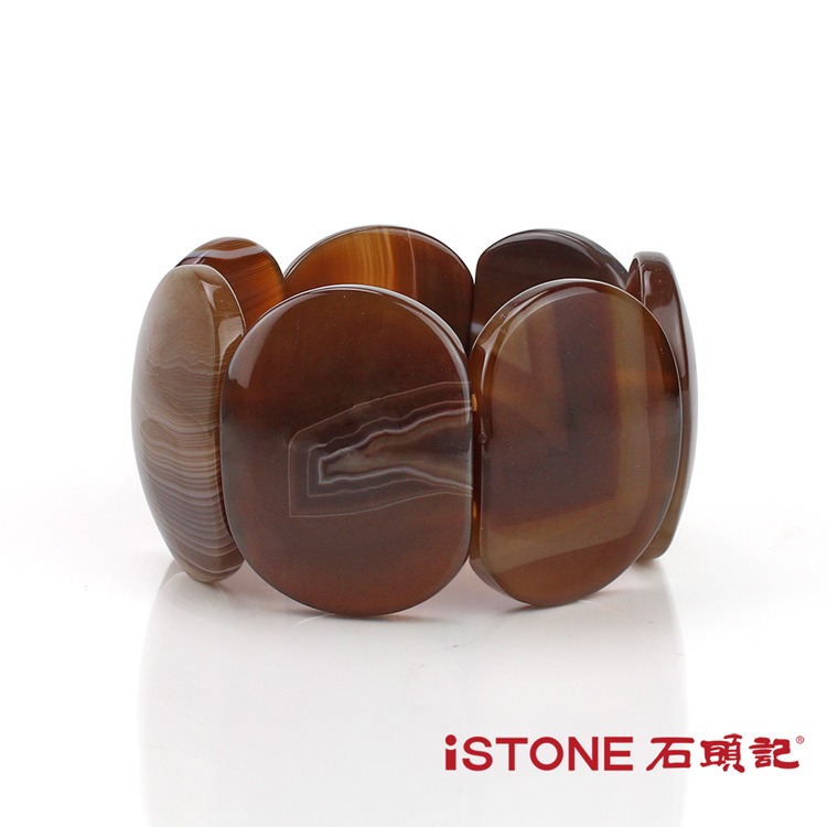 石頭記-玳瑁瑪腦手鍊-王者之冠◉20D012